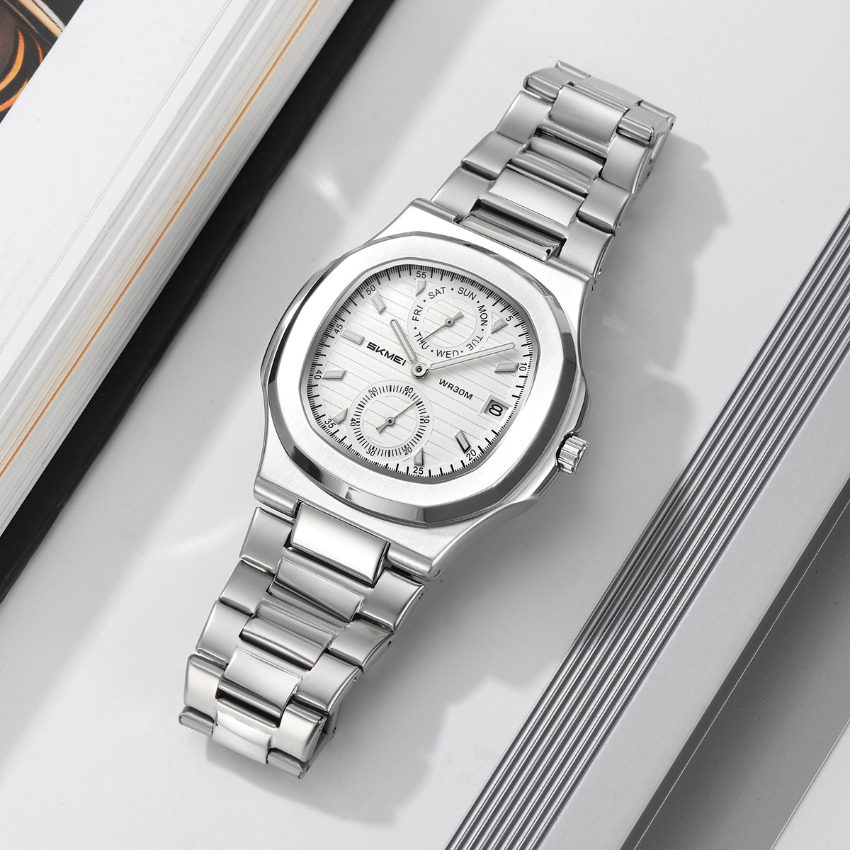 Skmei 2423SISI Silver - 4