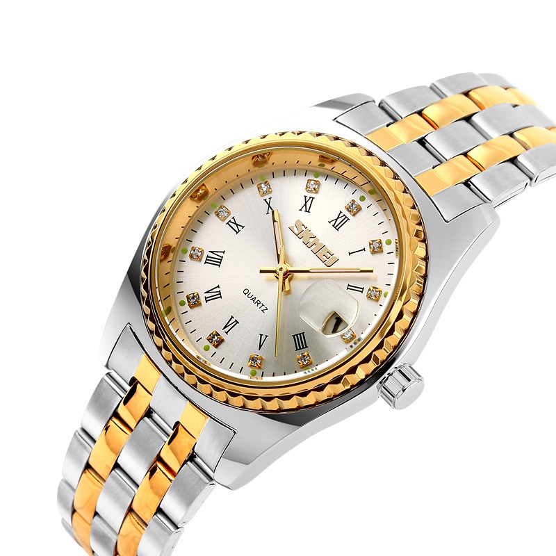 Skmei 9098SI-B Silver Men - 2