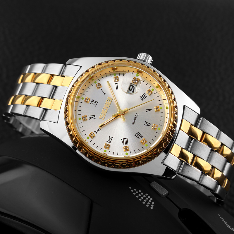 Skmei 9098SI-B Silver Men - 3