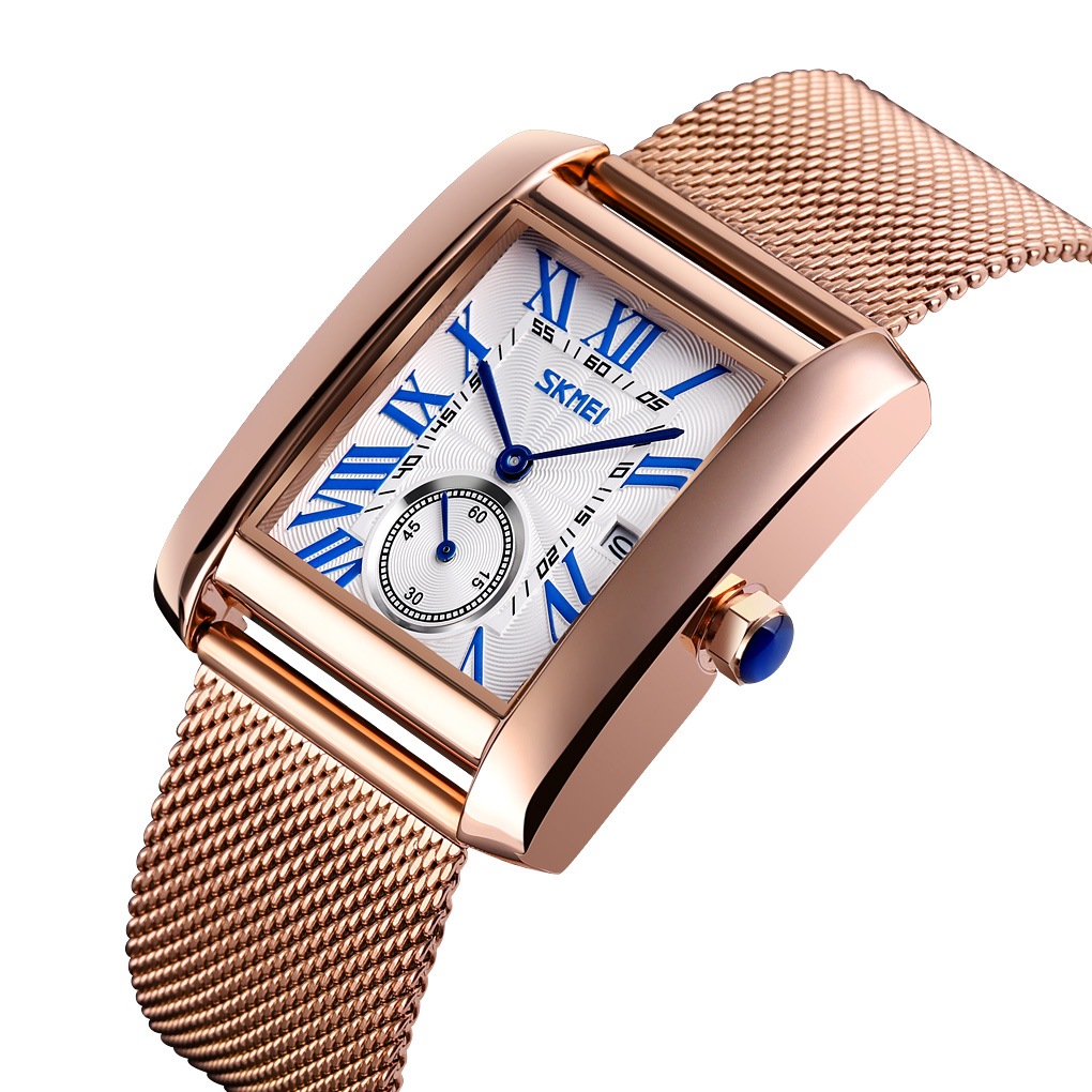 Skmei 9191RGSIBU Rose Gold-Silver-Blue - 2