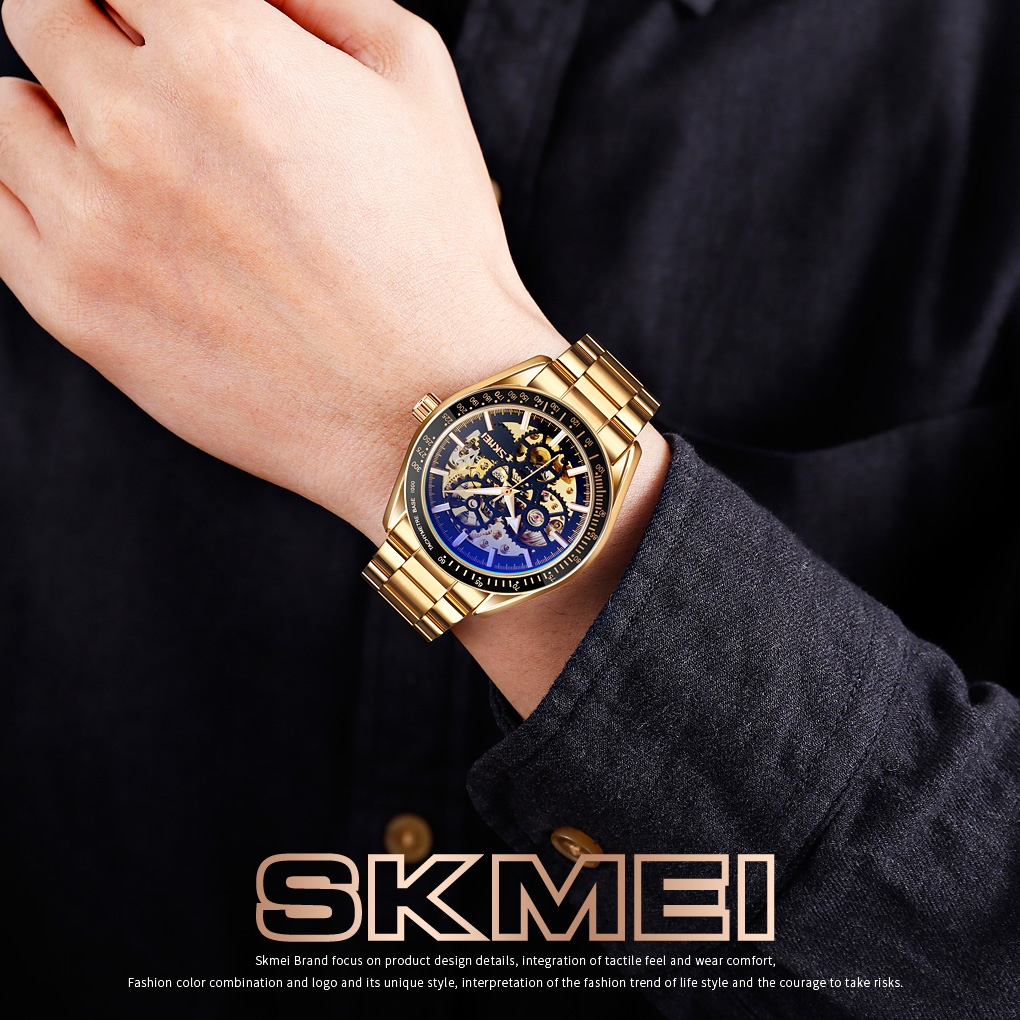 Skmei 9194GDBK Gold-Black - 3