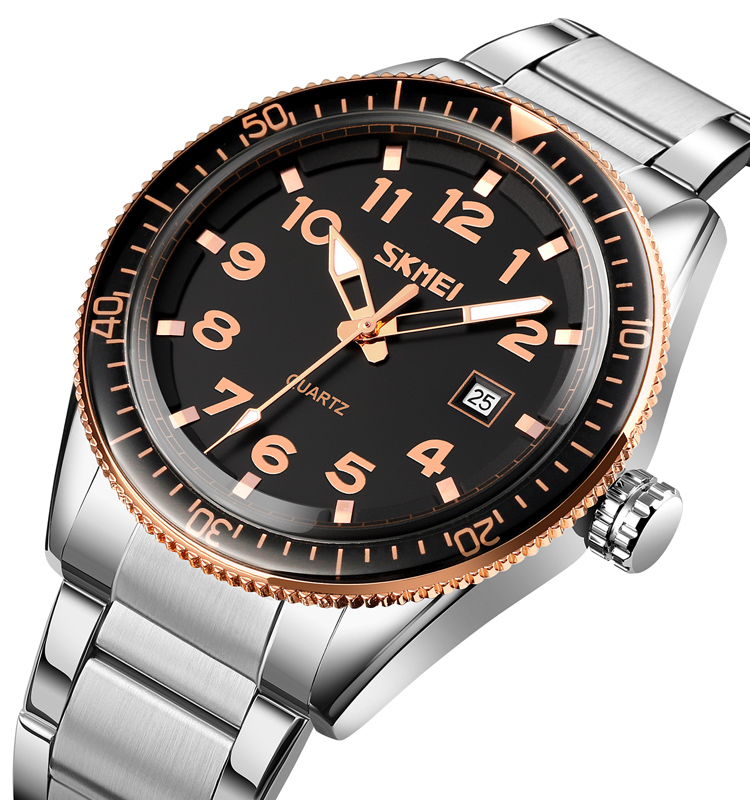 Skmei 9232SRGBK Rose Gold-Black - 2