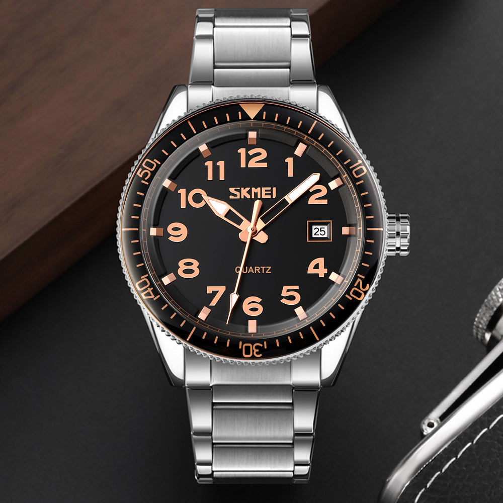 Skmei 9232SRGBK Rose Gold-Black - 4