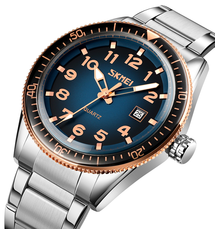 Skmei 9232SRGBU Rose Gold-Blue - 2