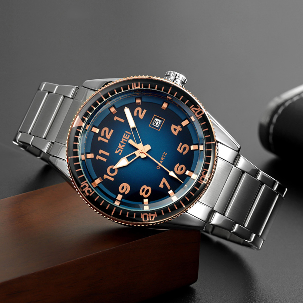 Skmei 9232SRGBU Rose Gold-Blue - 4