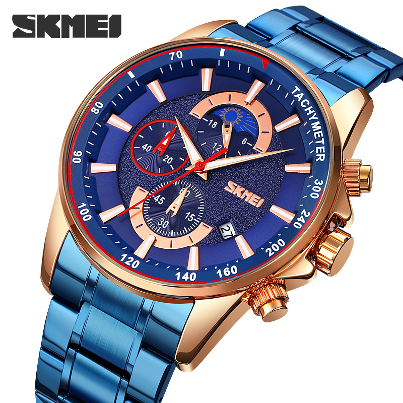 Skmei 9250RGBU Rose Gold-Blue SALE - 2