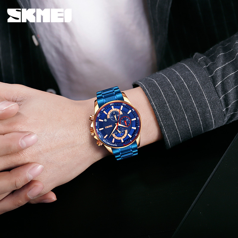 Skmei 9250RGBU Rose Gold-Blue SALE - 3