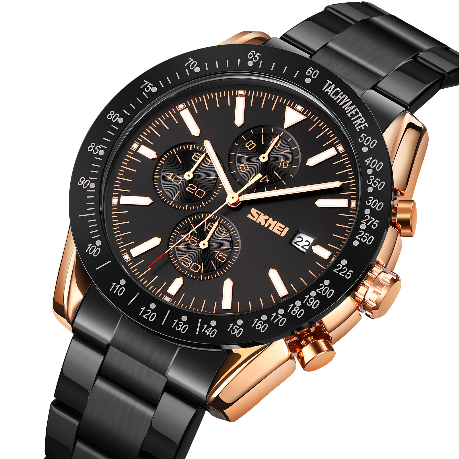 Skmei 9253RGBK Rose Gold-Black - 2