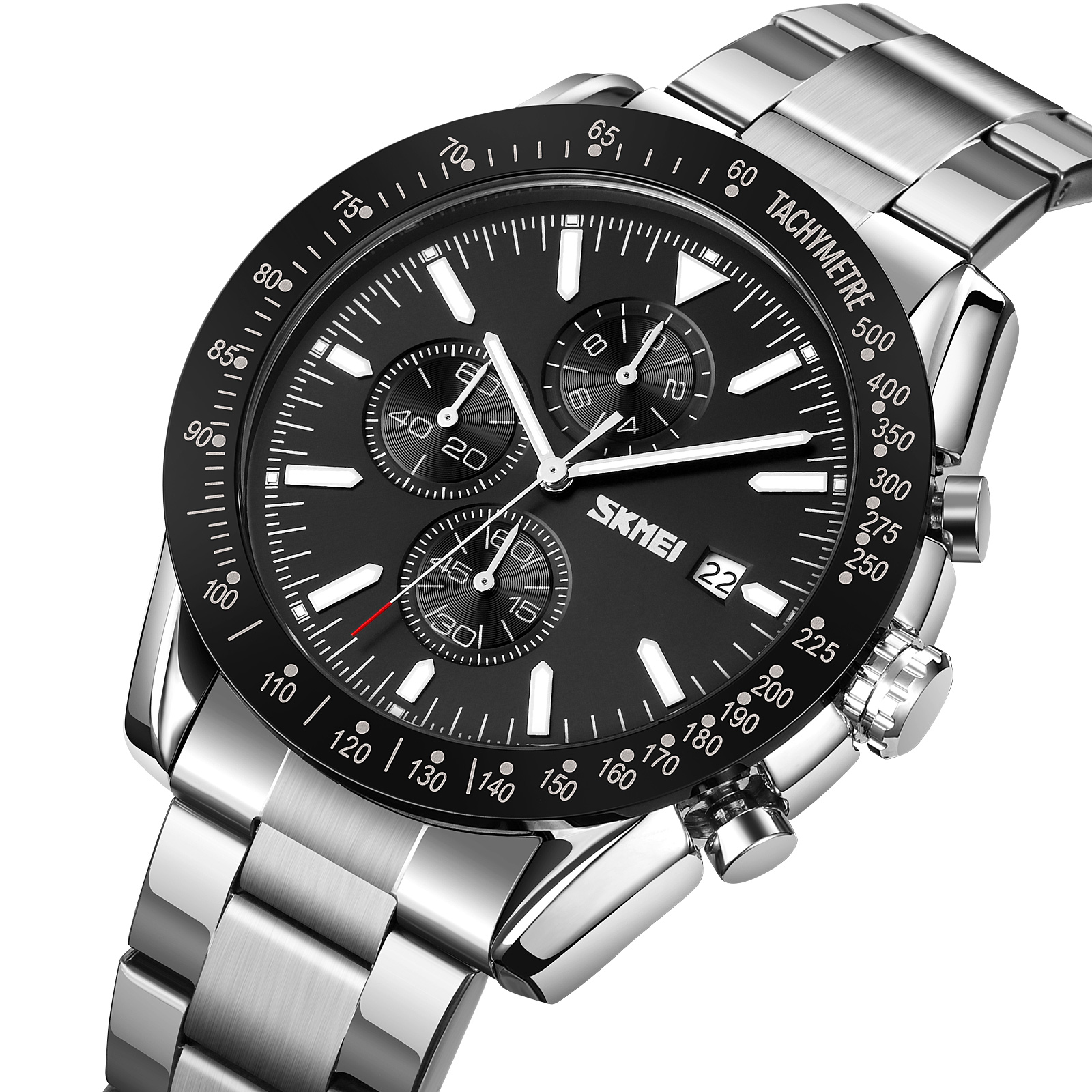 Skmei 9253SIBK Silver-Black - 2