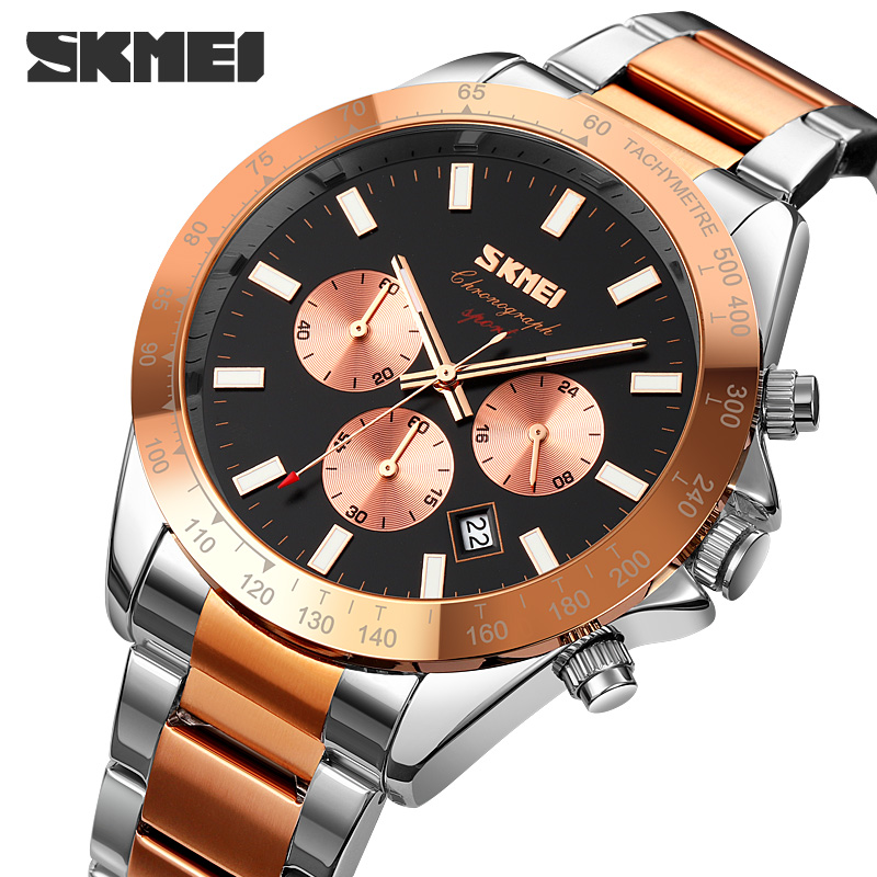 Skmei 9259RGBK Rose Gold-Black - 2