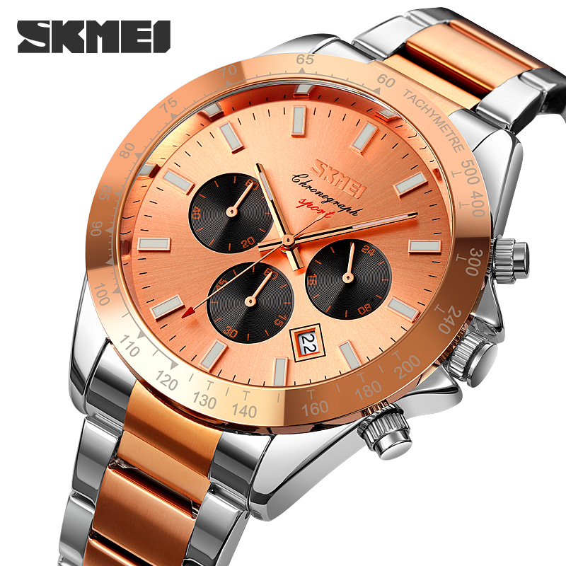 Skmei 9259RGRG Rose Gold-Rose Gold - 2