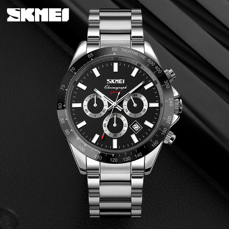 Skmei 9259SIBK Silver-Black - 3
