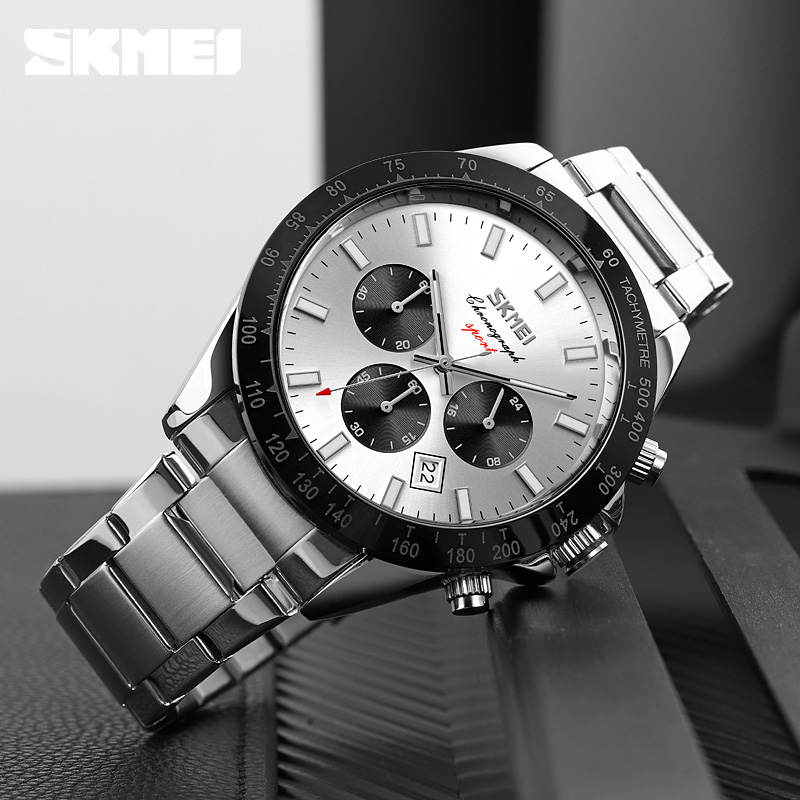 Skmei 9259SISI Silver-Silver - 4
