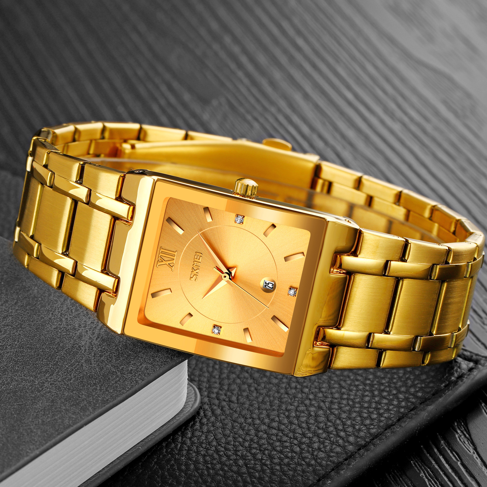 Skmei 9263GDGD Gold-Gold - 4