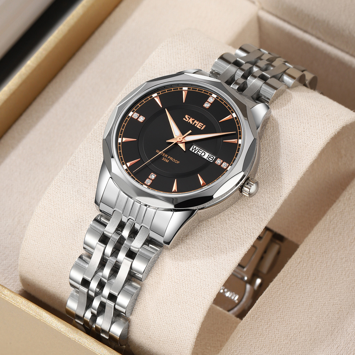 Skmei 9264SIBK Silver-Black - 3