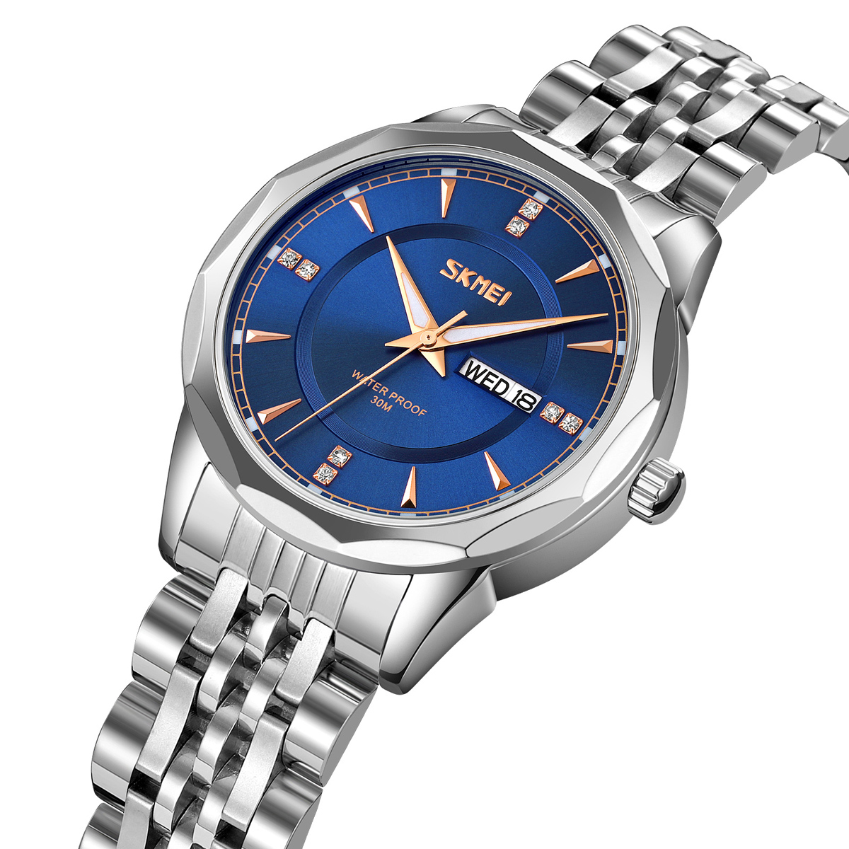 Skmei 9264SIBU Silver-Blue - 2