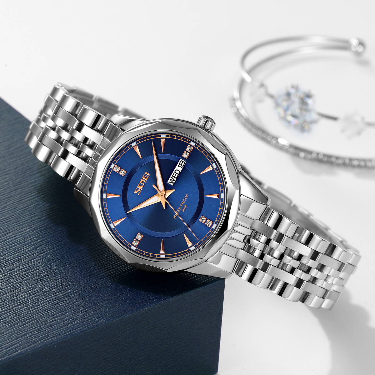 Skmei 9264SIBU Silver-Blue - 3