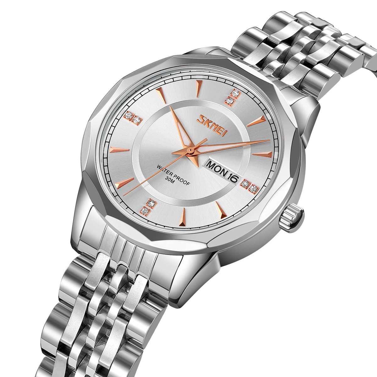 Skmei 9264SISI Silver-Silver - 2