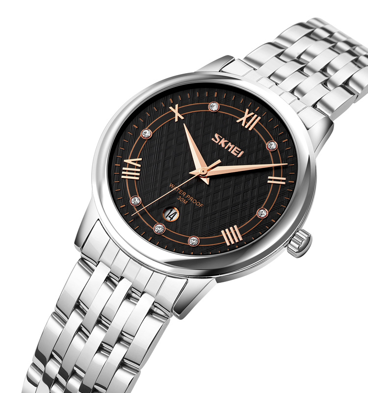 Skmei 9272SIBK-S Silver-Black Lady - 2