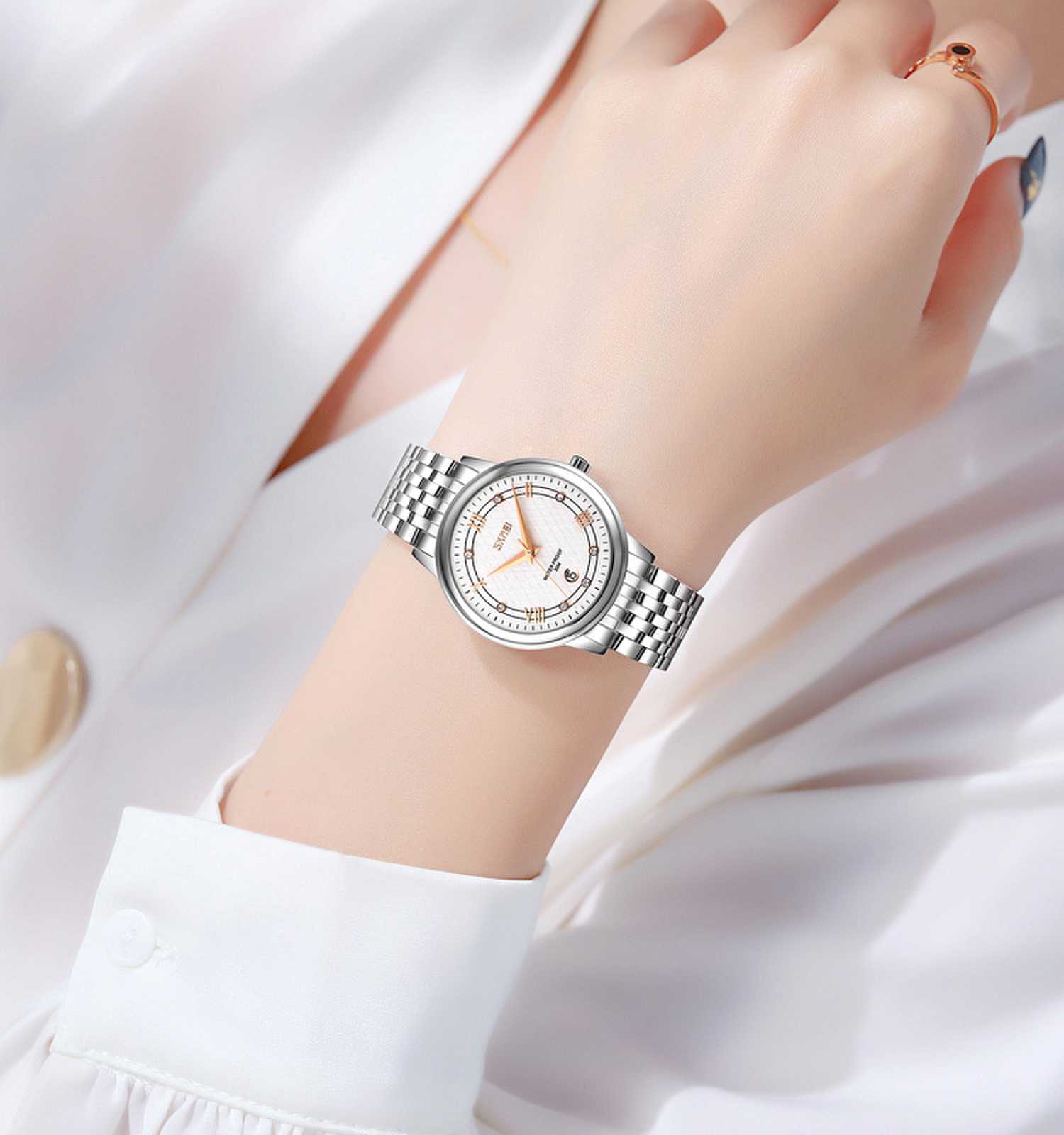 Skmei 9272SISI-S Silver-Silver Lady - 3