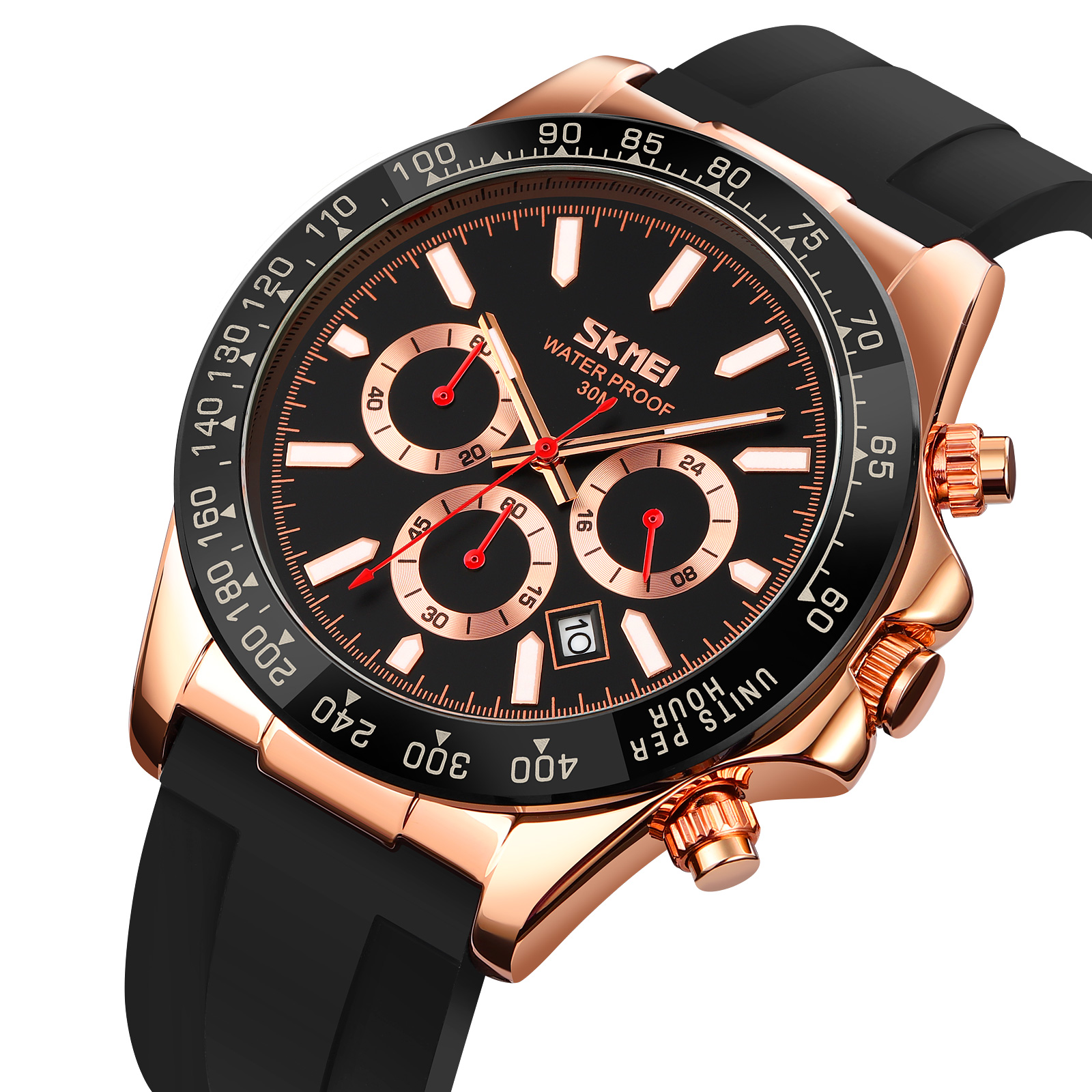 Skmei 9275RGBK Rose Gold-Black - 2