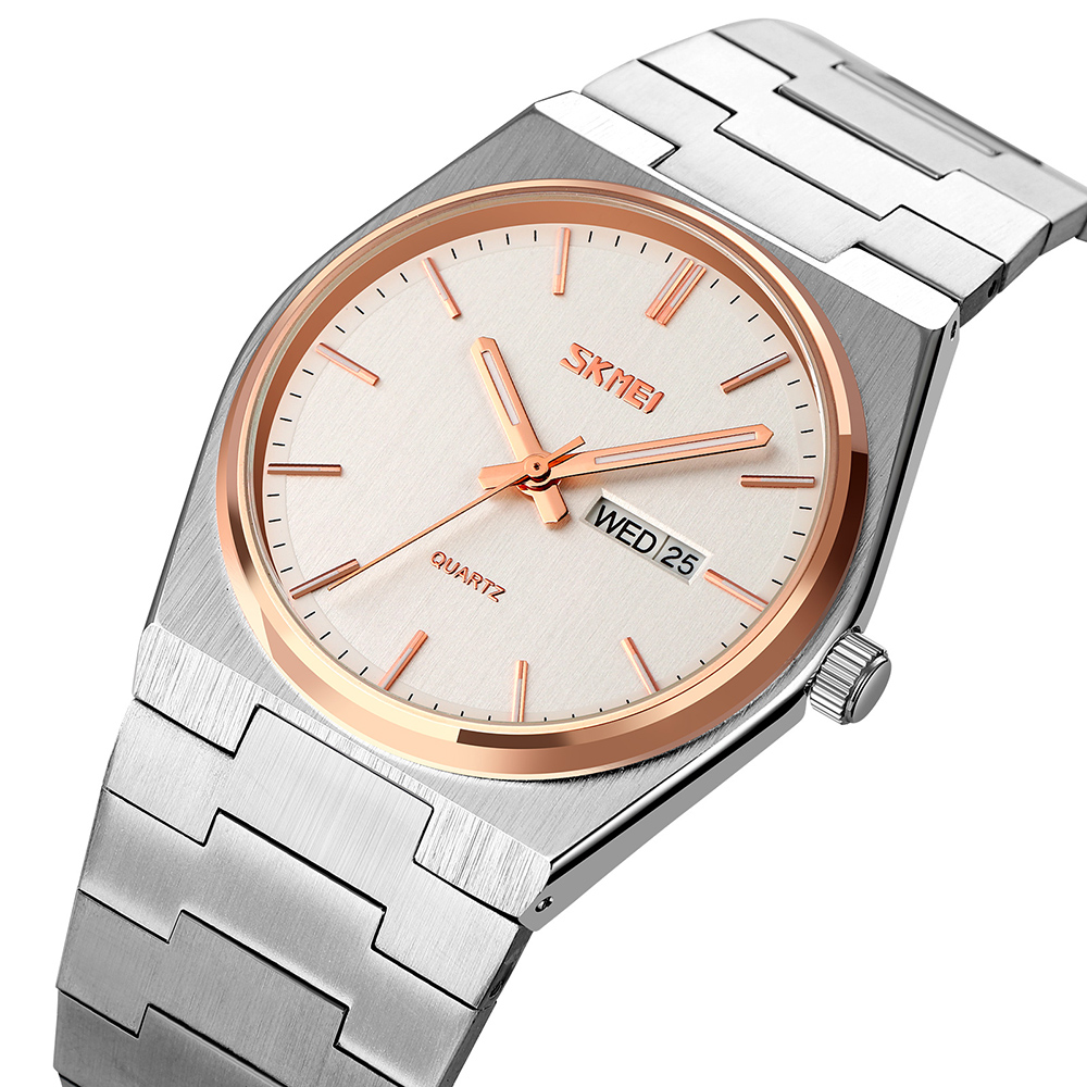Skmei 9288SIRGSI Silver-Rose Gold-Silver SALE - 2