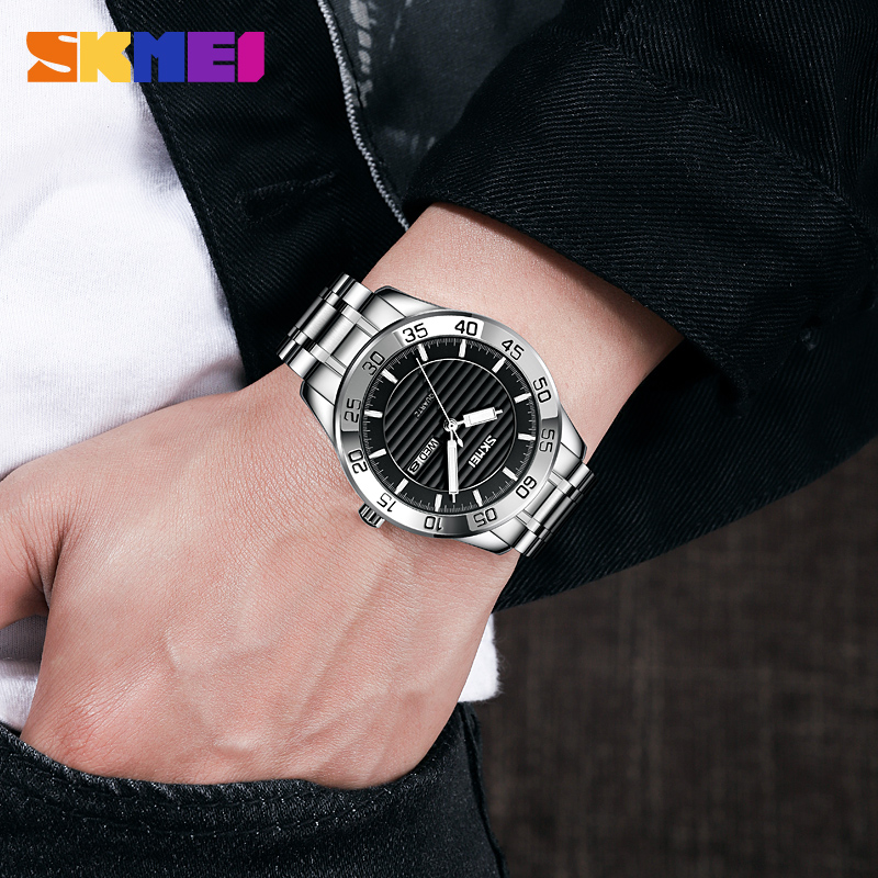 Skmei 9293SIBK Silver-Black - 3