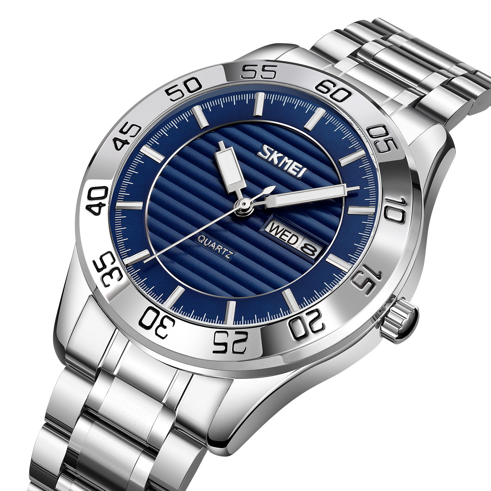 Skmei 9293SIBU Silver-Blue - 2