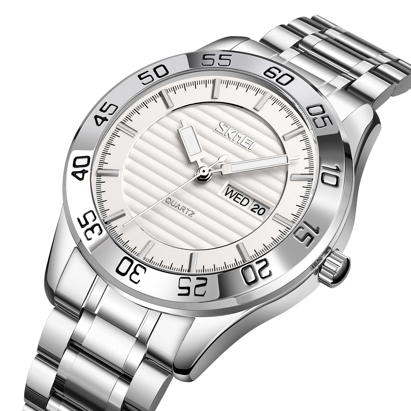 Skmei 9293SISI Silver-Silver - 2