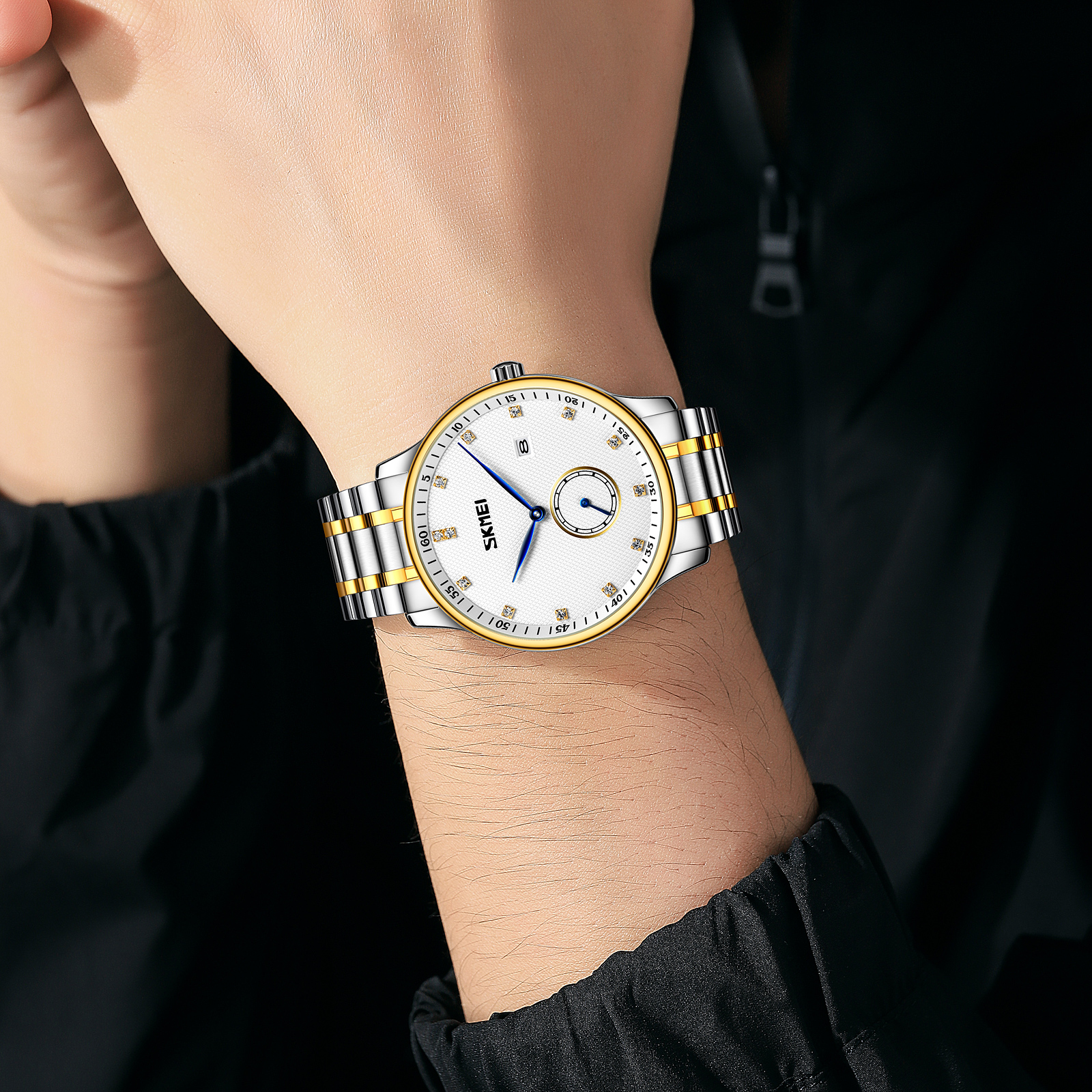 Skmei 9297GDSI Gold-Silver - 3