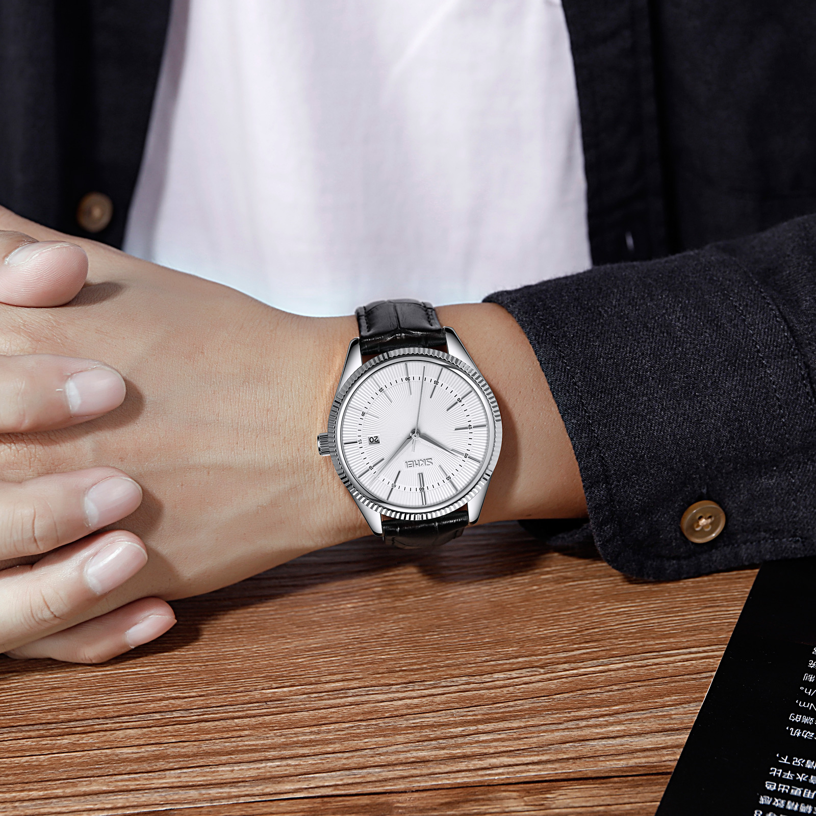 Skmei 9298SISIBK Silver Silver-Black - 3