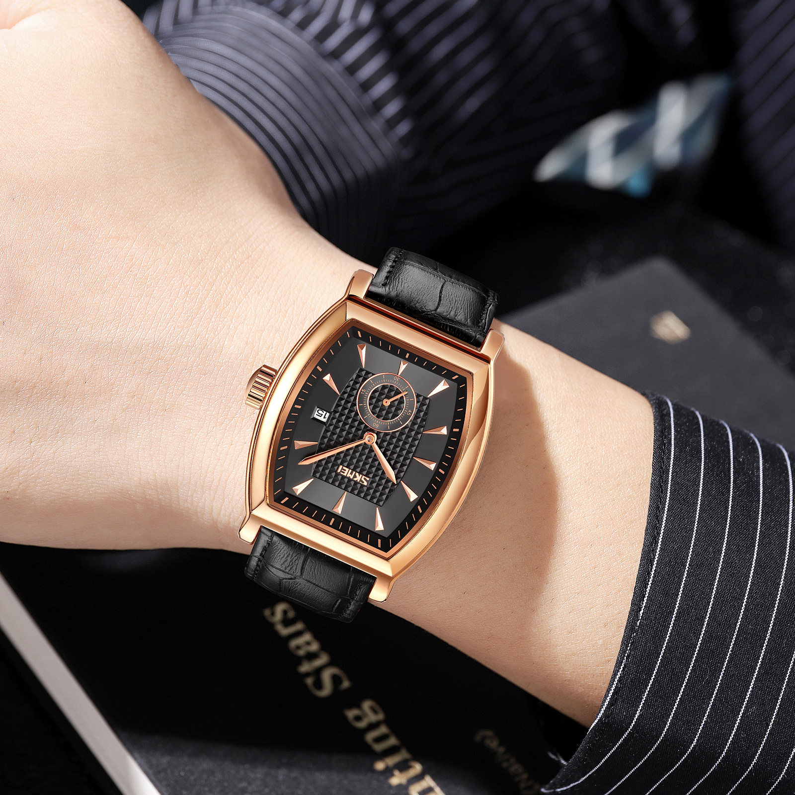 Skmei 9306RGBK Rose Gold-Black - 3