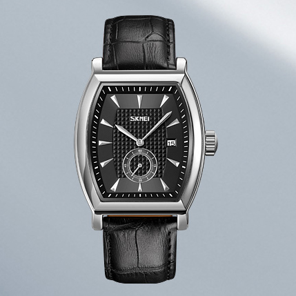 Skmei 9306SIBK Silver-Black - 4