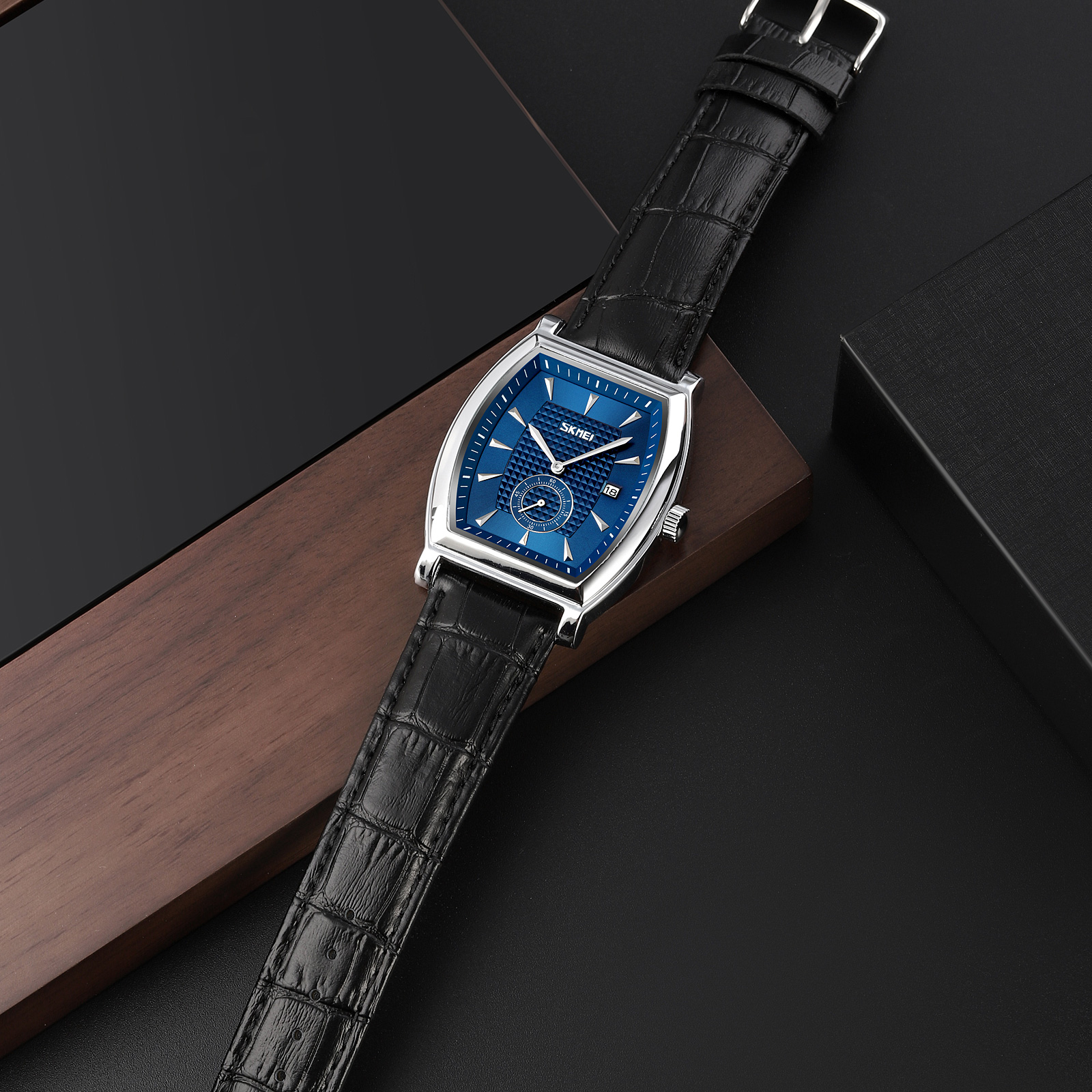 Skmei 9306SIBU Silver-Blue - 4