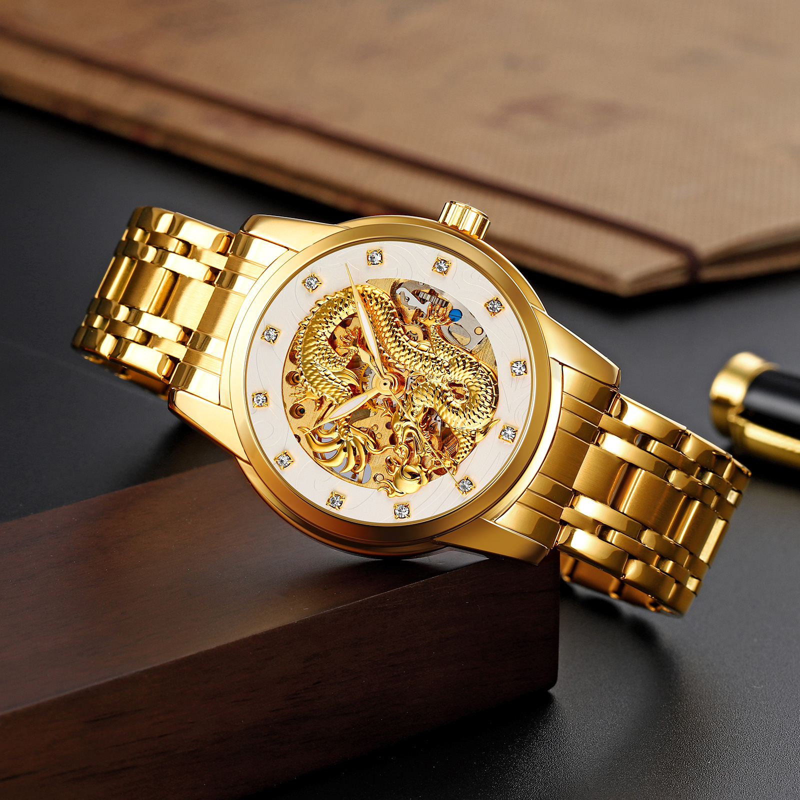 Skmei 9310GDSI Gold-Silver - 3