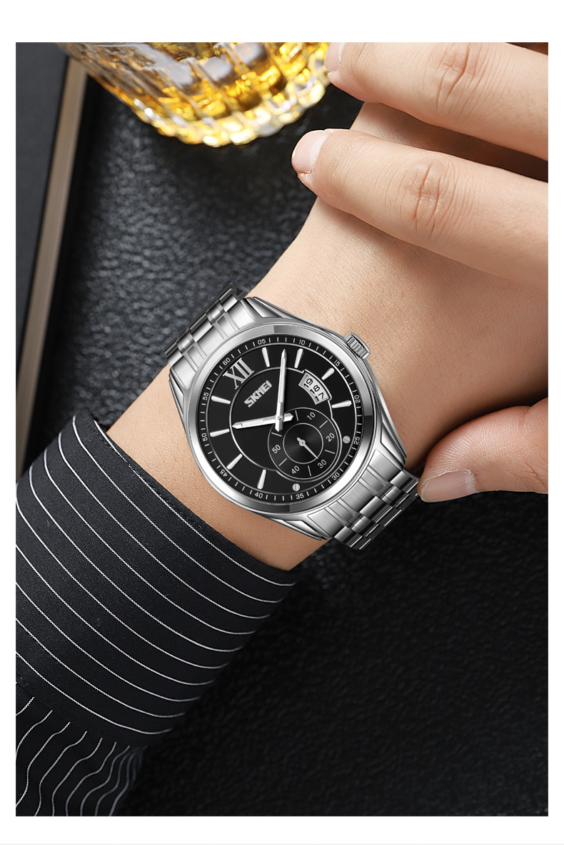 Skmei 9319SIBK Silver-Black - 3