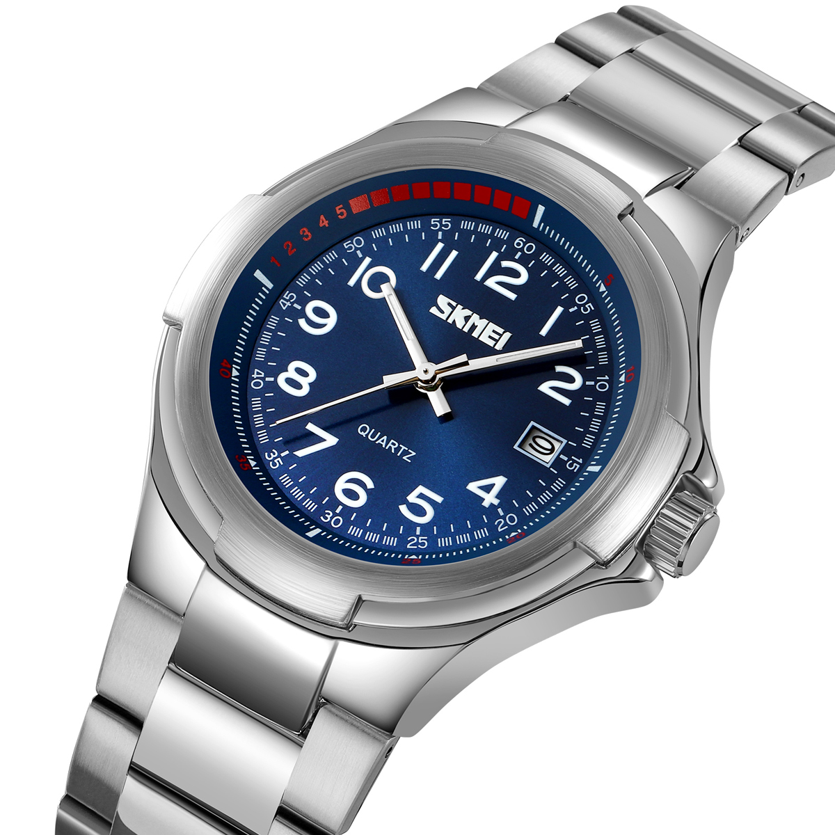 Skmei 9320SIBU Silver-Blue - 2