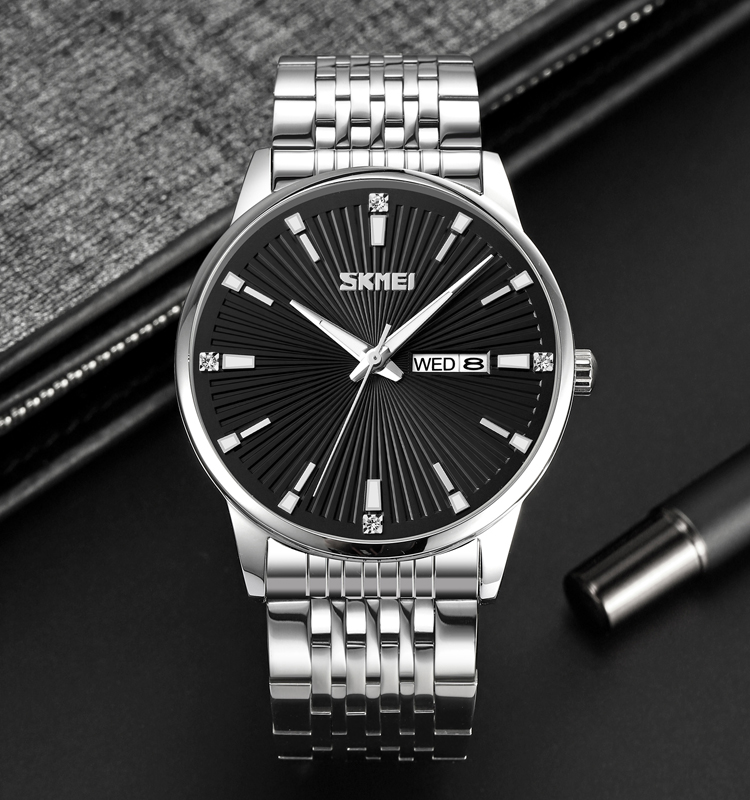 Skmei 9323SIBK Silver-Black - 3