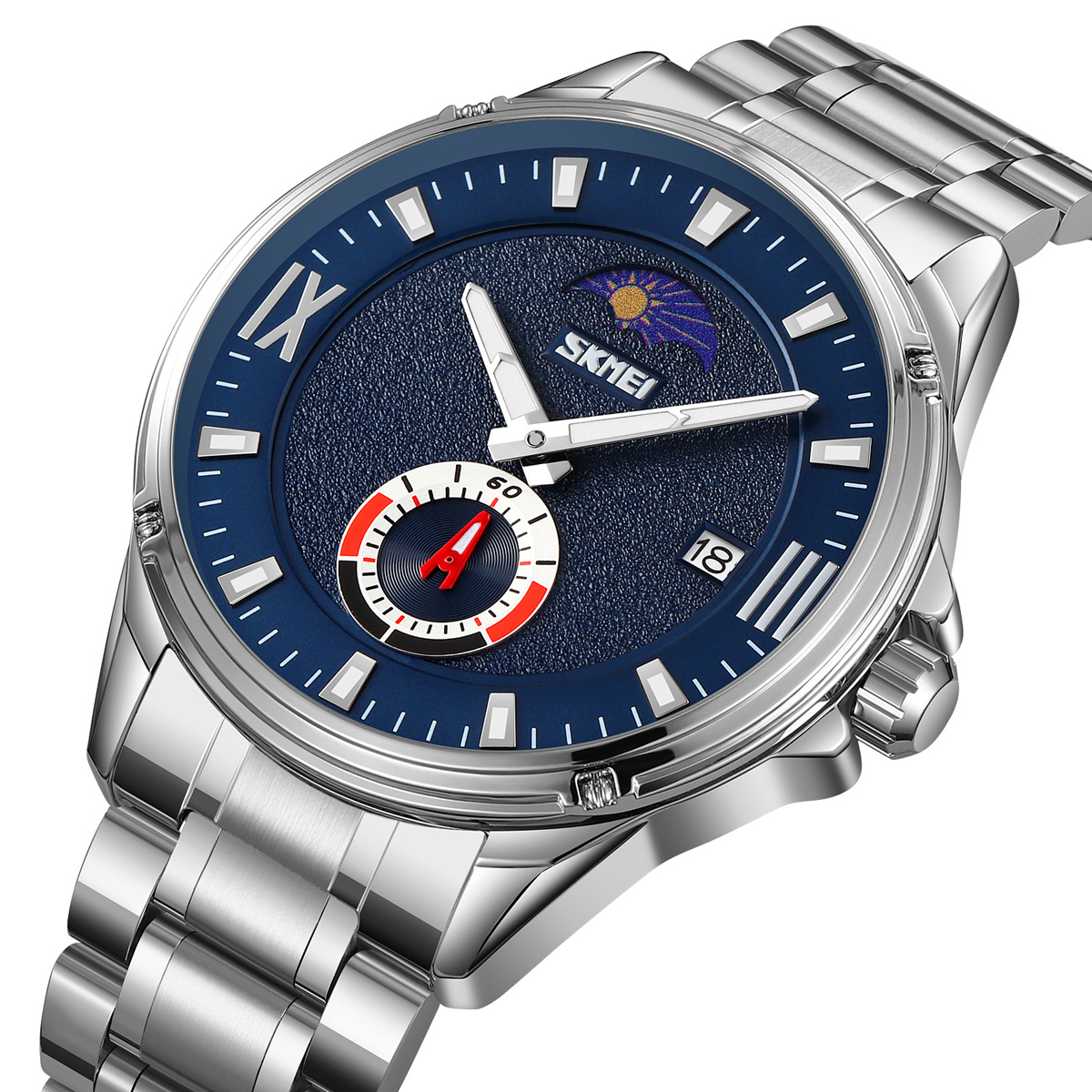 Skmei 9326SIBU Silver-Blue SALE - 2