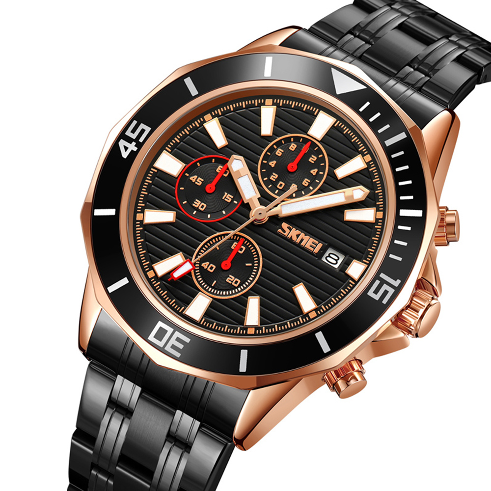 Skmei 9335RGBK Rose Gold-Black - 2