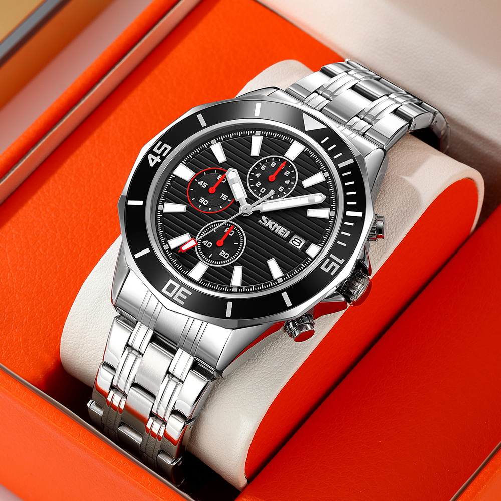 Skmei 9335SIBK Silver-Black - 3