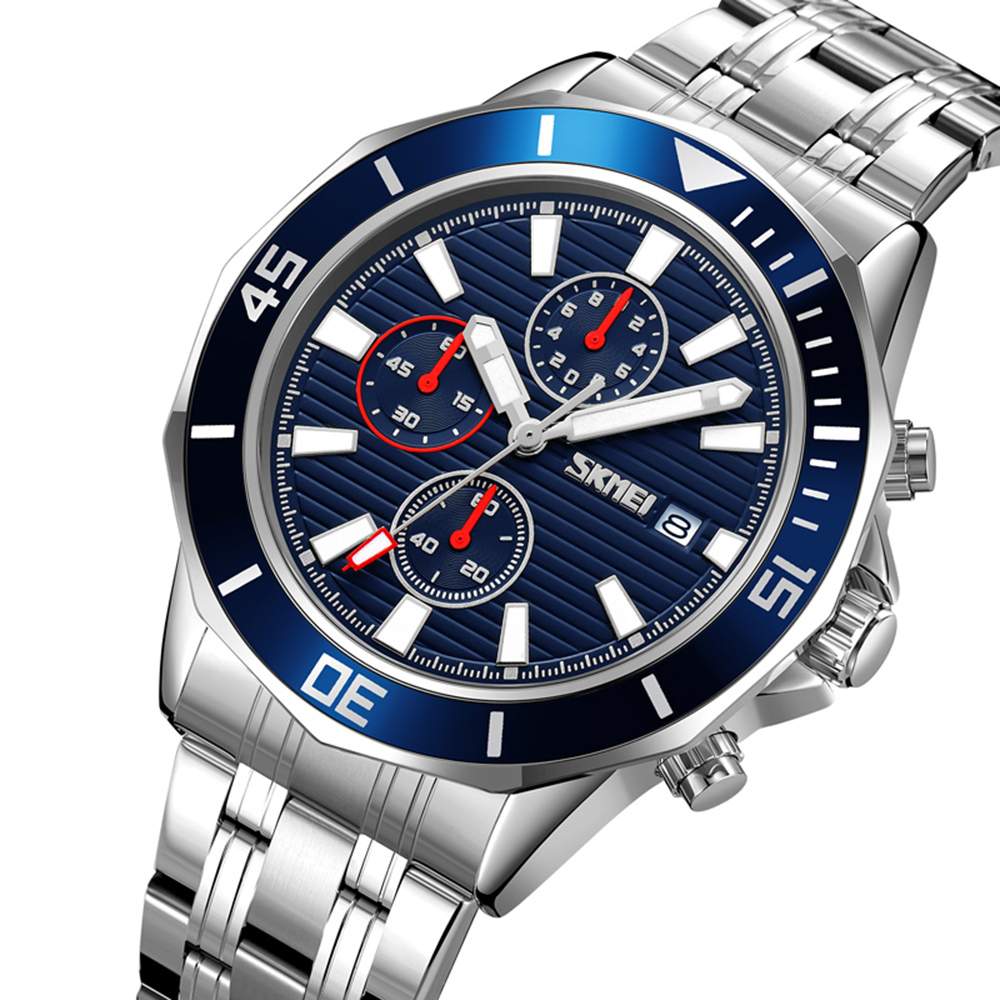 Skmei 9335SIBU Silver-Blue - 2