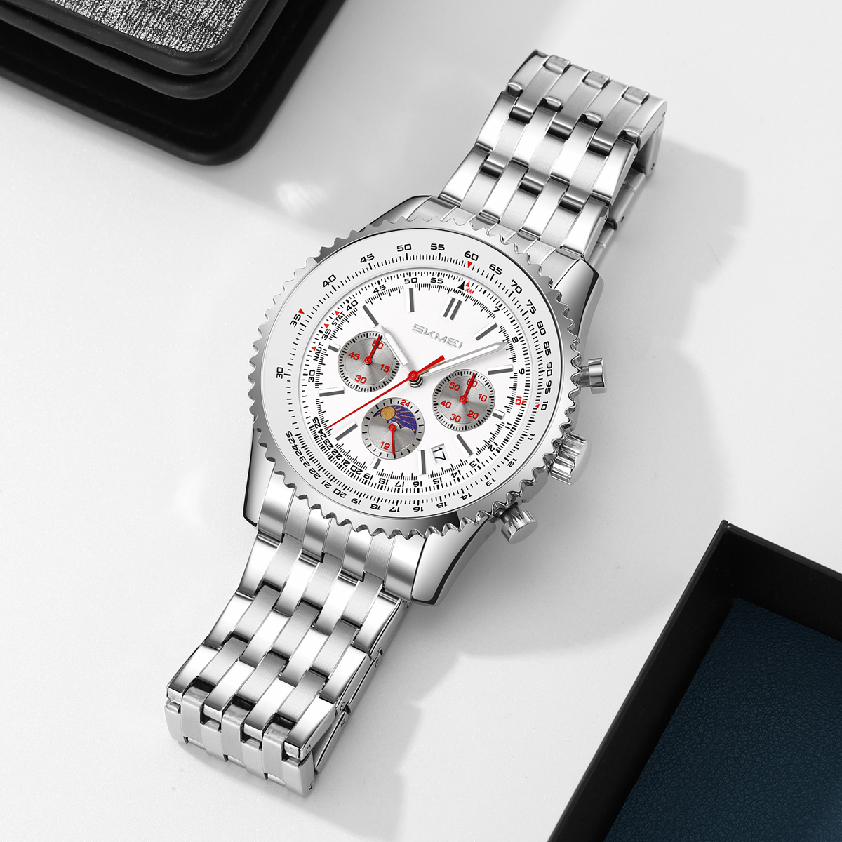 Skmei 9348SI Silver - 4