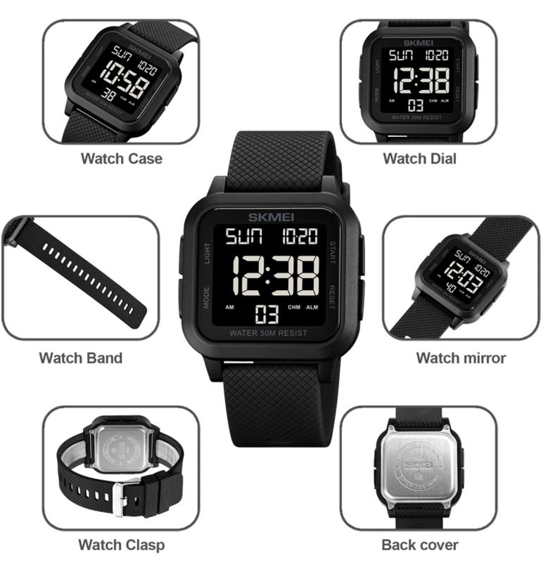 Skmei Chess Black - 10