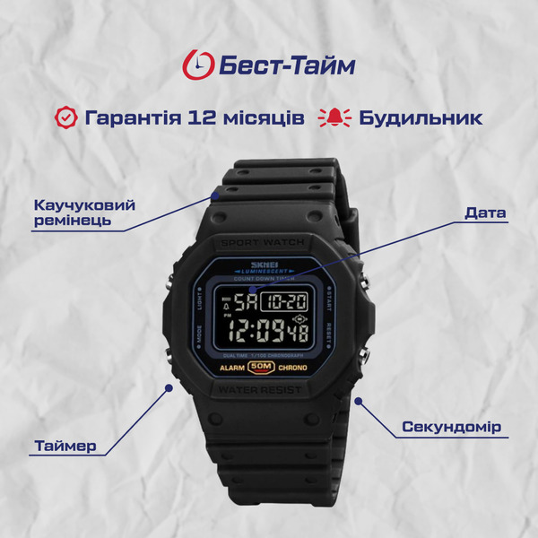 Skmei Dron Black - 5