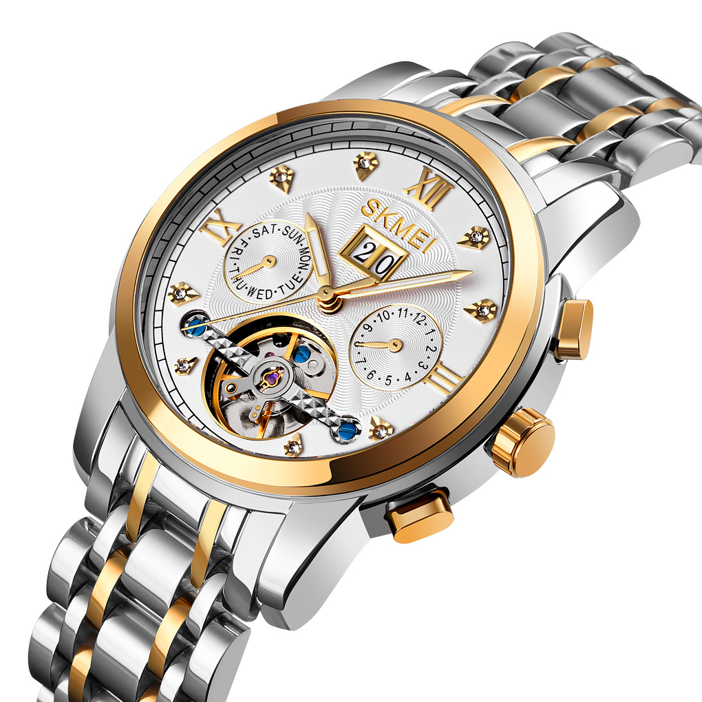 Skmei M029TGDSI Gold-Silver-Silver - 2