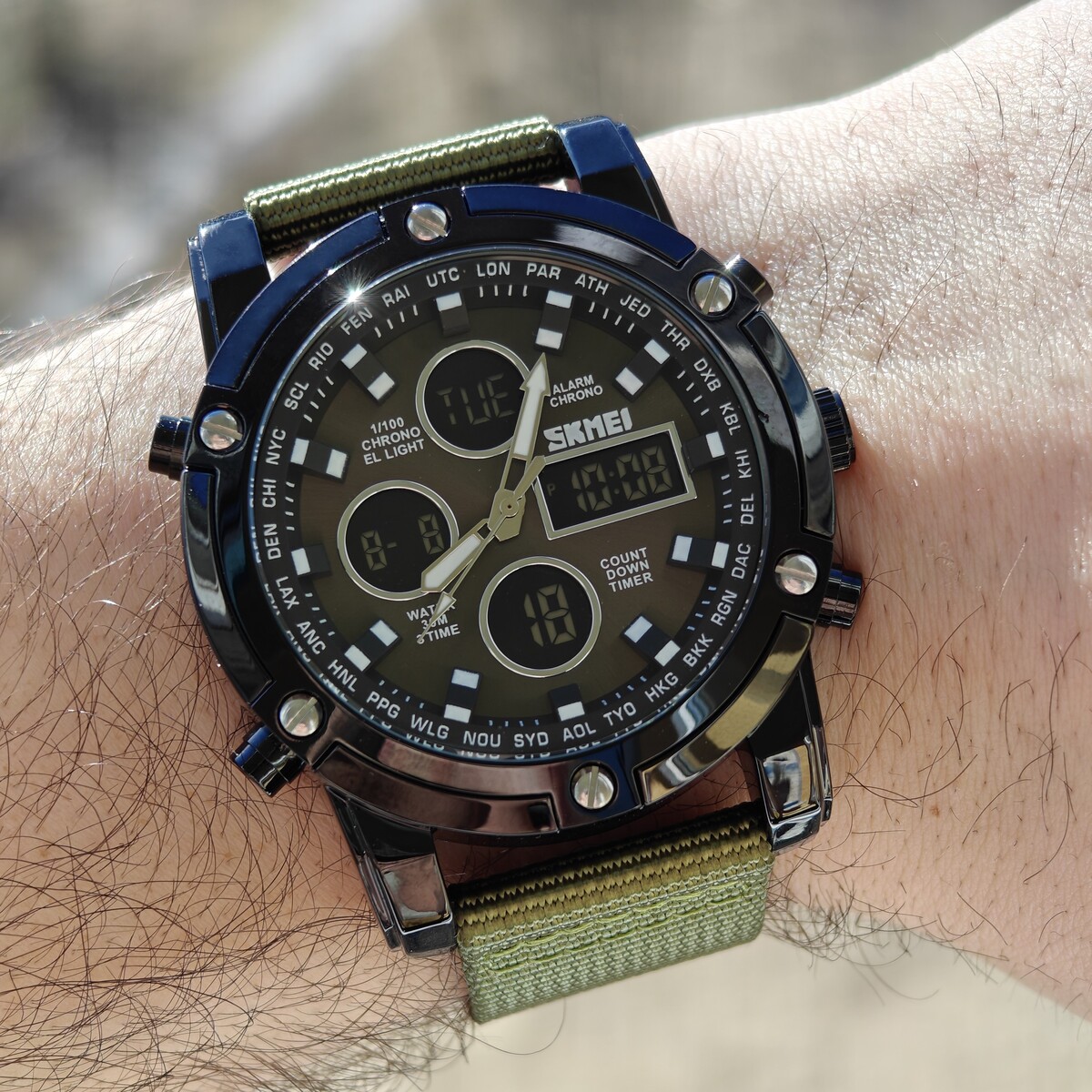 Skmei Molot Green Stryker, 2 ремінці - 7