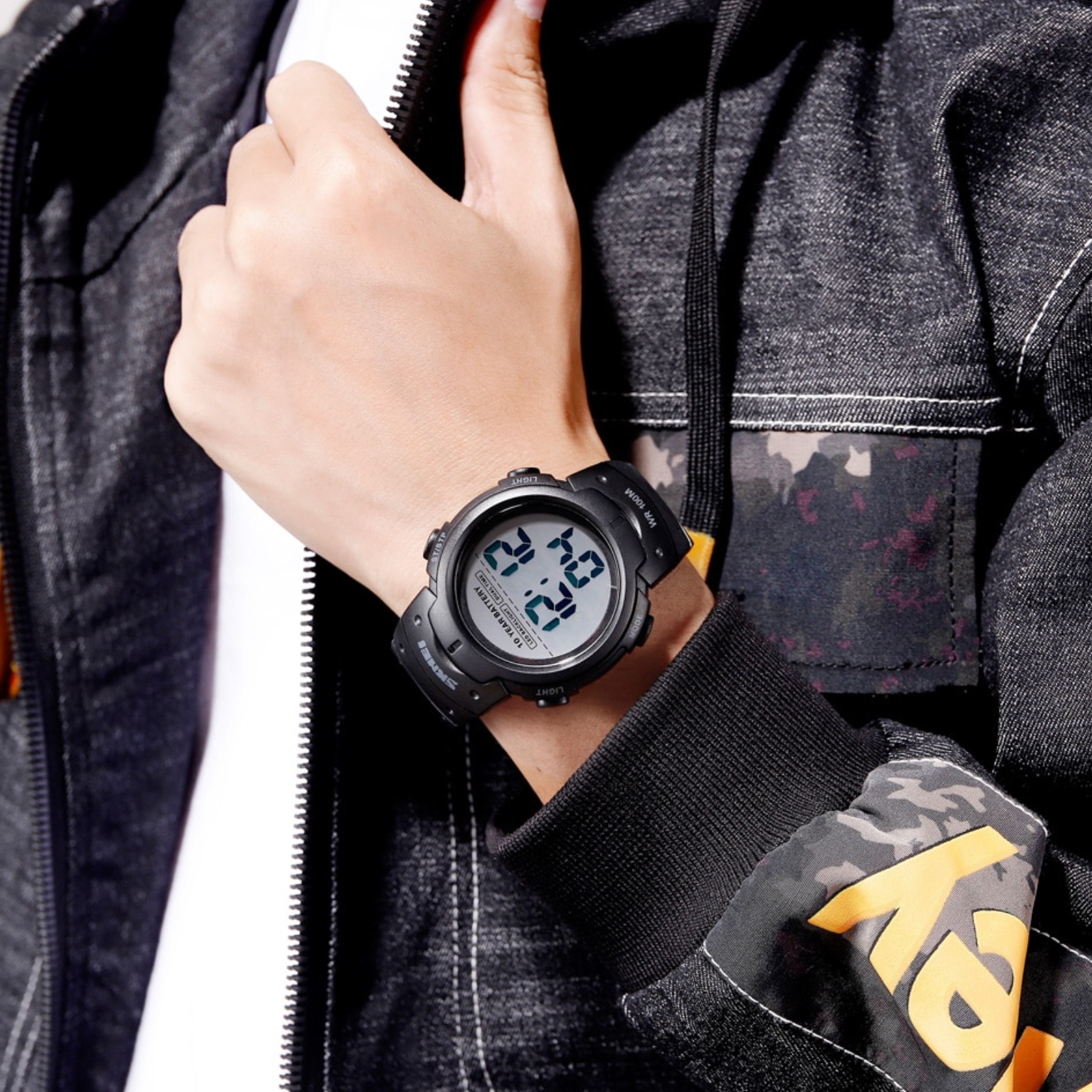 Skmei Neon 10 Bar Black - 10