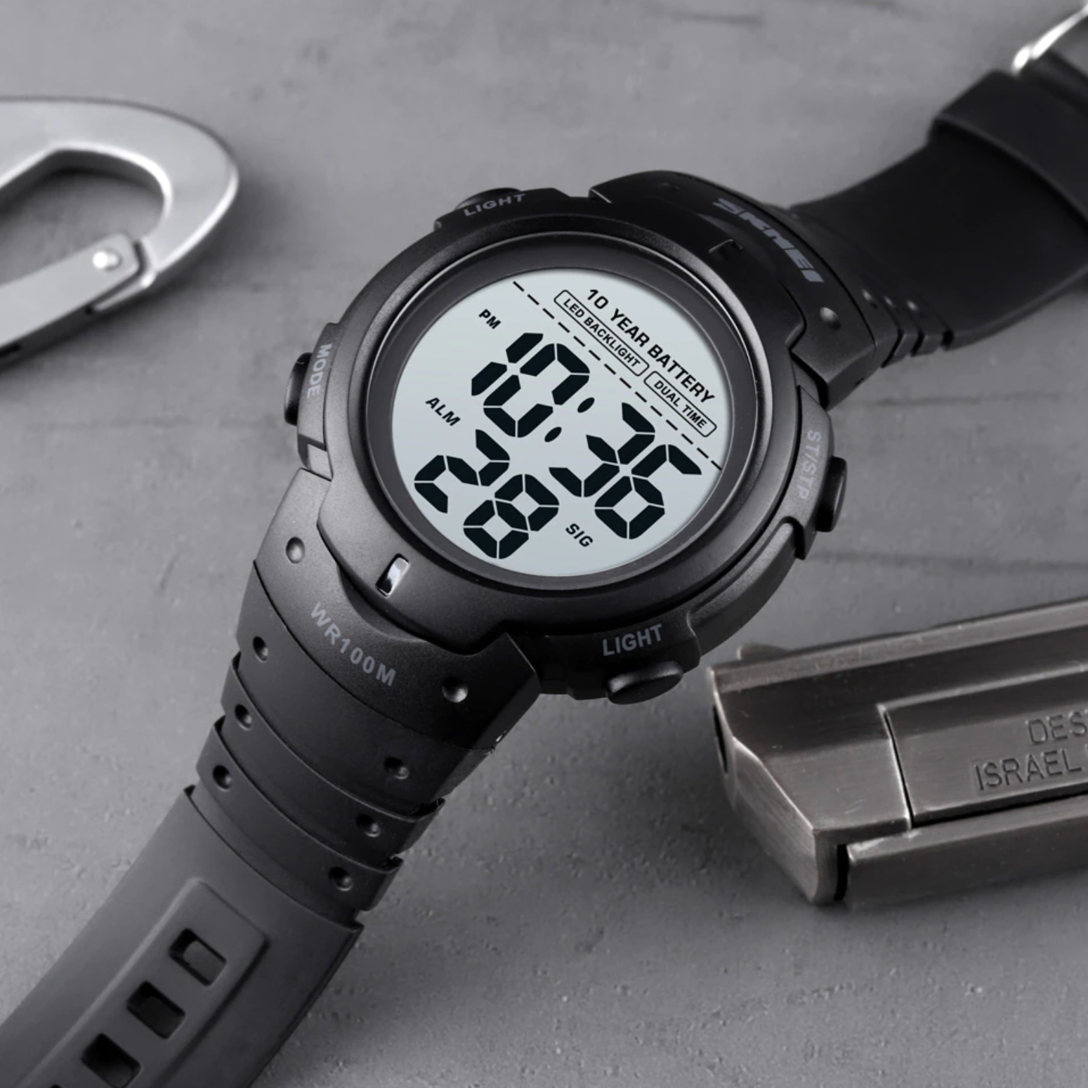 Skmei Neon 10 Bar Black - 8