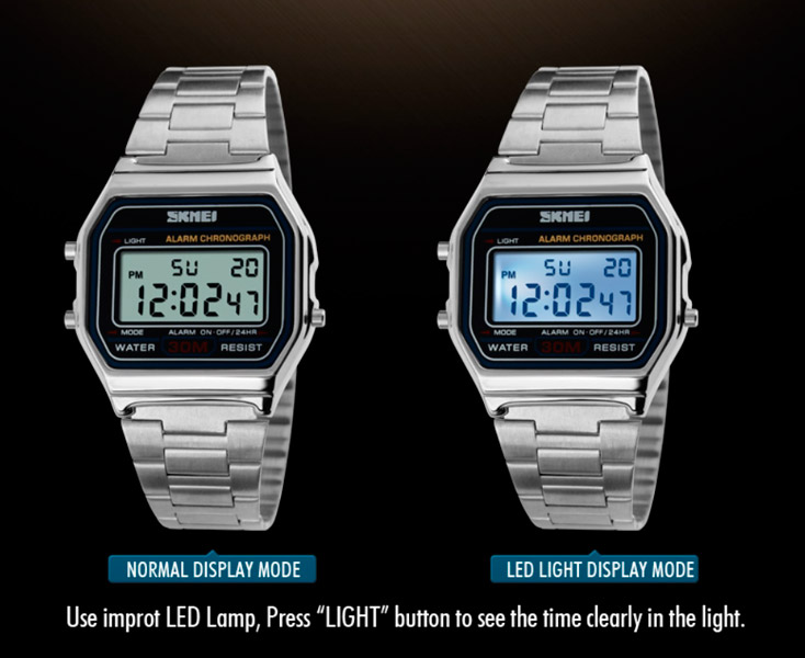 Skmei Popular Silver 1123S - 7